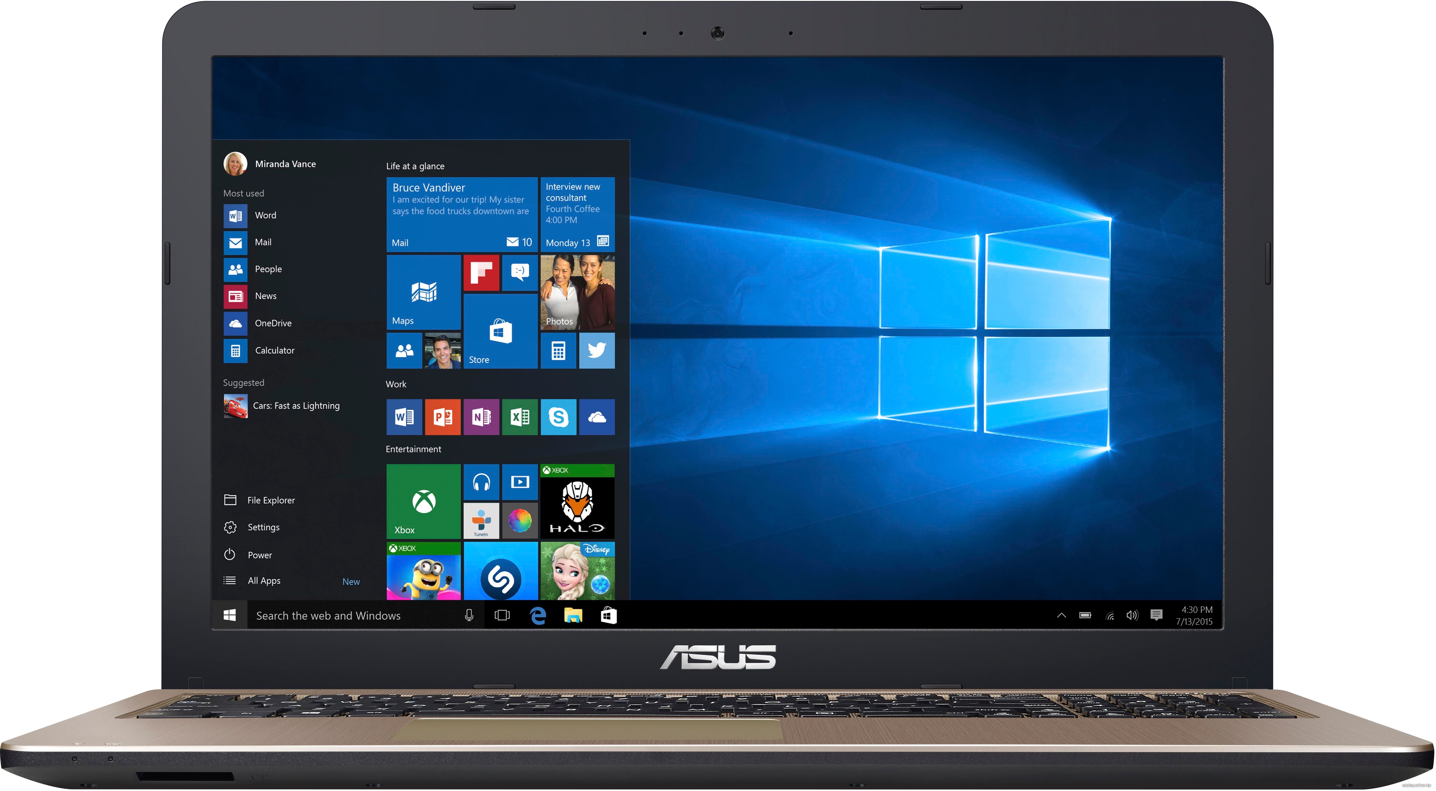 Замена жесткого диска ASUS R540YA-XO112T