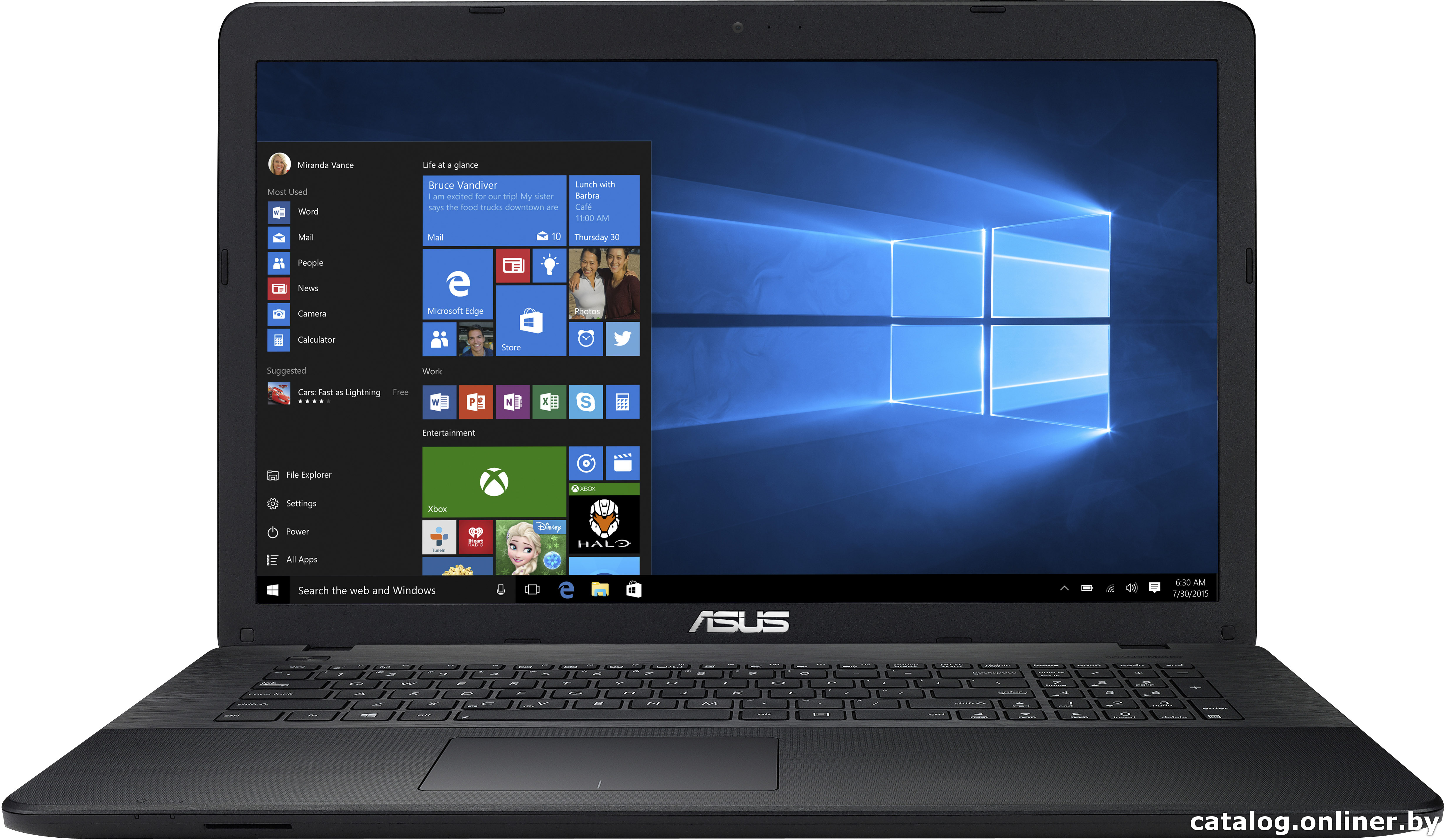 Замена жесткого диска ASUS X751SA-TY165D
