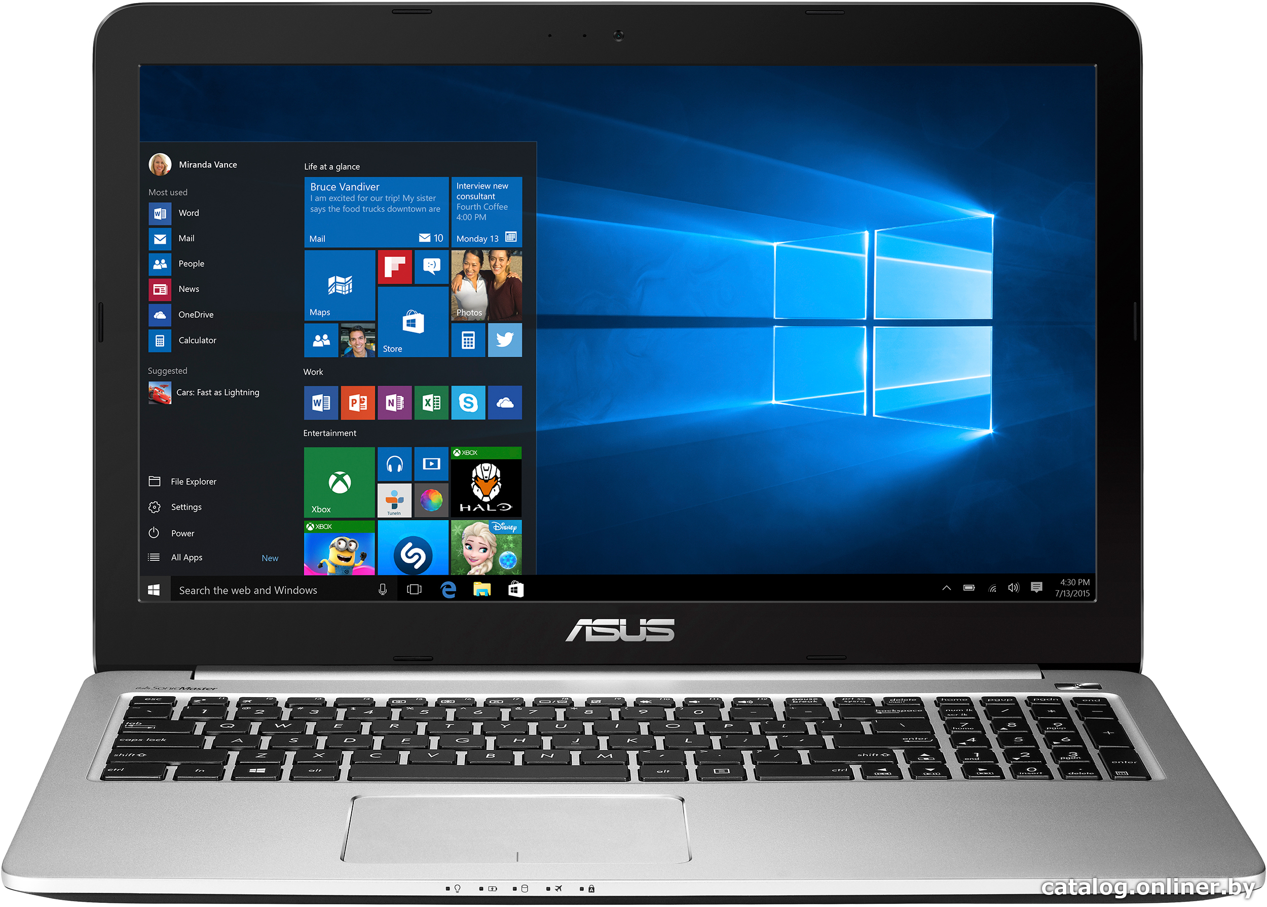 Замена жесткого диска ASUS K501UX-XX068T